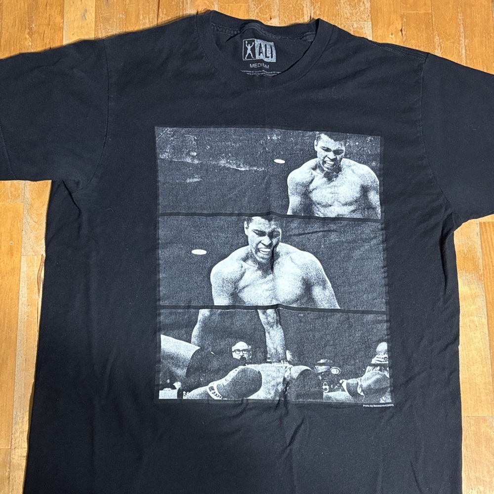 Muhammad Ali Black Graphic T-Shirt